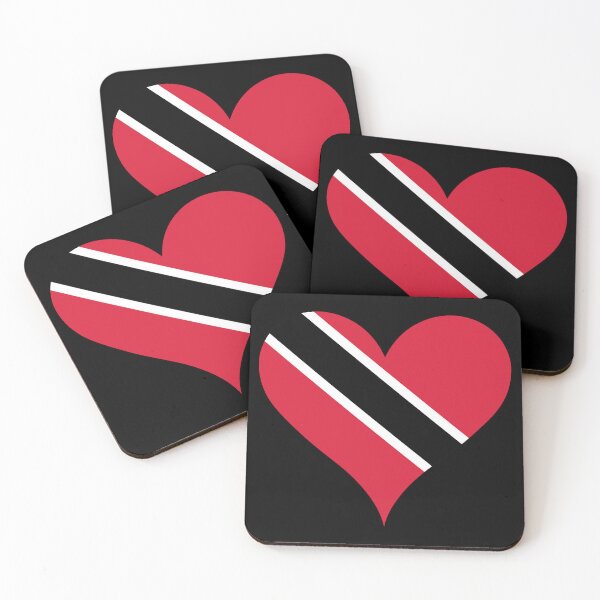 Item preview, Trinidad and Tobago Heart Flag - Trinbagonian Pride & Love designed and sold by NTGUILTY.