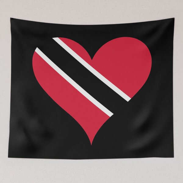 Item preview, Trinidad and Tobago Heart Flag - Trinbagonian Pride & Love designed and sold by NTGUILTY.