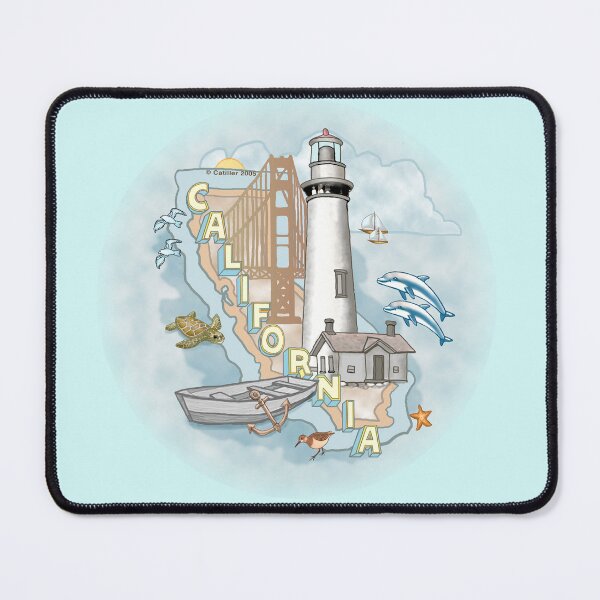 Item preview, California Lighthouse designed and sold by artmuvz.