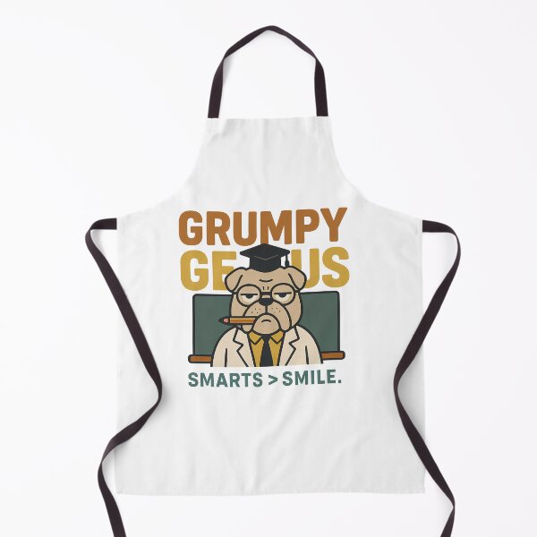 Item preview, GRUMPY GENIUS designed and sold by meesara.
