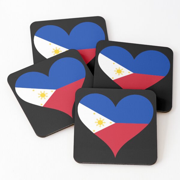 Item preview, Philippines Heart Flag - Filipino Pride & Love designed and sold by NTGUILTY.
