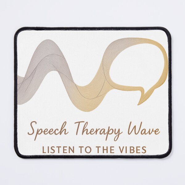 Item preview, Speech Therapy Wave – Listen to the Vibes Tee designed and sold by TONSNAP.