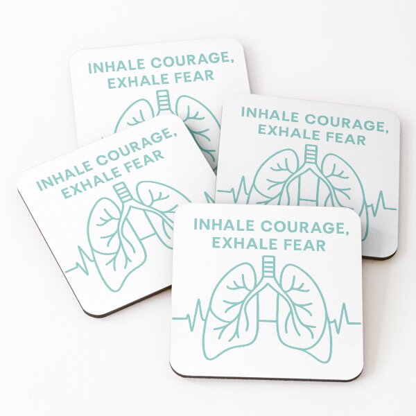 Item preview, Respiratory Therapist – Inhale Courage Tee designed and sold by TONSNAP.