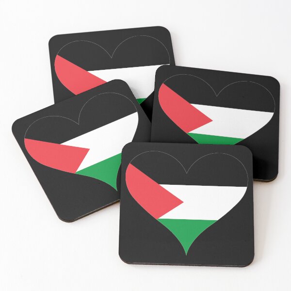 Item preview, Palestine Heart Flag - Palestinian Pride & Solidarity designed and sold by NTGUILTY.