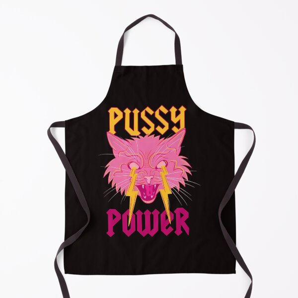 Item preview, Pussy Power Funny Cat designed and sold by 2sauki.