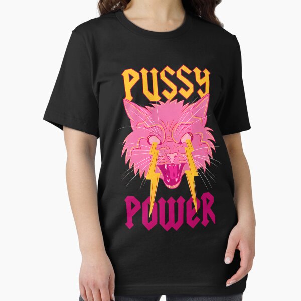 Artikel-Vorschau von Pussy Power Lustige Katze, designt und verkauft von 2sauki.