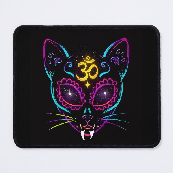 Item preview, Sugar Skull Kitty - Alien 1 designed and sold by brainyideasai.