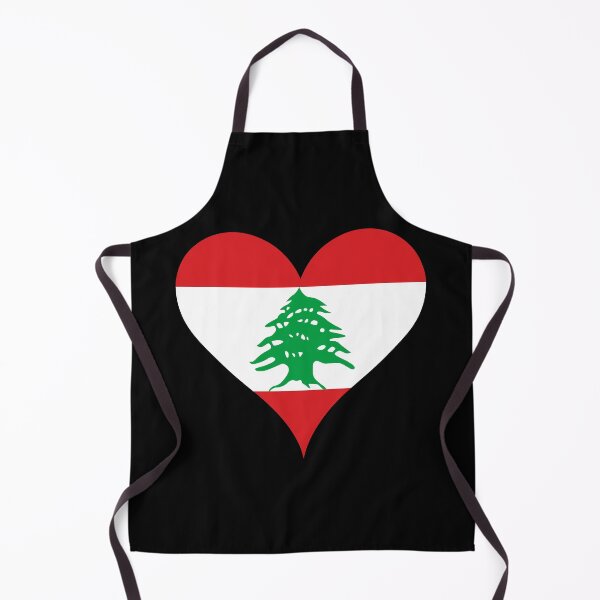 Item preview, Lebanon Heart Flag - Lebanese Pride & Love designed and sold by NTGUILTY.