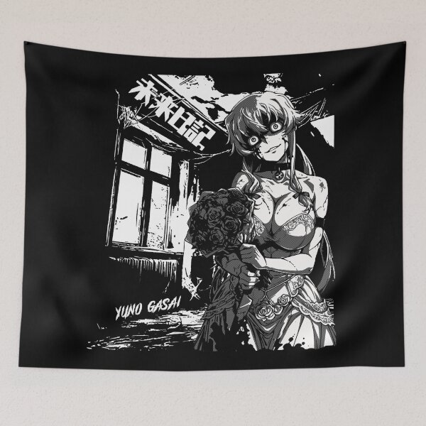 Item preview, Yuno Gasai Mirai Nikki designed and sold by MadShroomPrints.