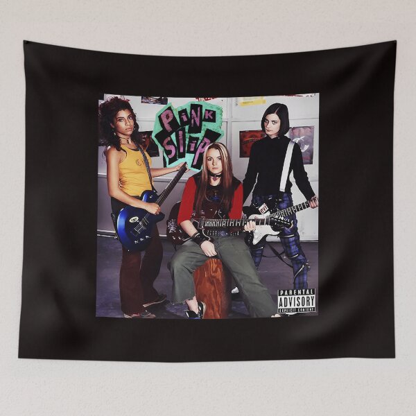 Item preview,  Freaky Friday Pink Slip Album Cover Band Tee (Lindsay Lohan) designed and sold by 2sauki.