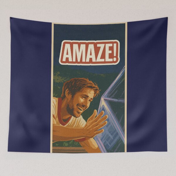 Item preview, Amaze! Ryland Grace Vertical Art designed and sold by hesjustken.