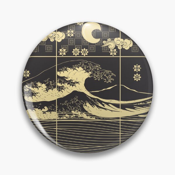 Item preview, The Golden Great Wave designed and sold by urrin DESIGN.