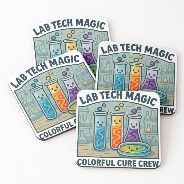 Item preview, Lab Tech Magic – Colorful Cure Crew designed and sold by TONSNAP.