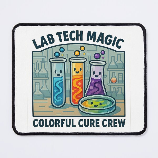 Item preview, Lab Tech Magic – Colorful Cure Crew designed and sold by TONSNAP.