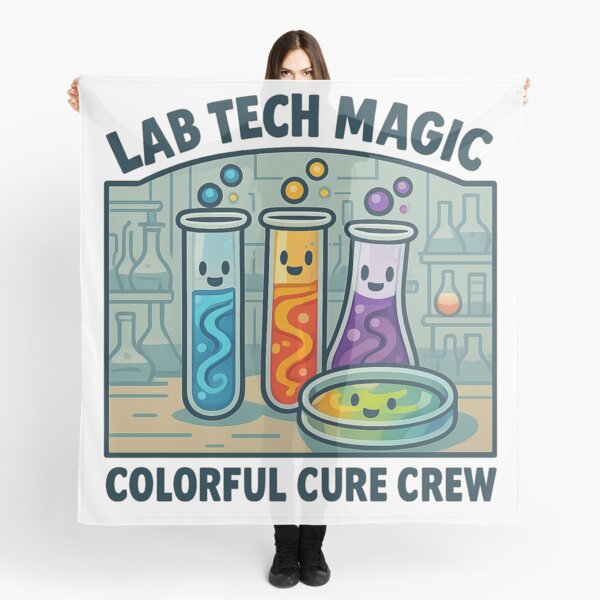 Item preview, Lab Tech Magic – Colorful Cure Crew designed and sold by TONSNAP.