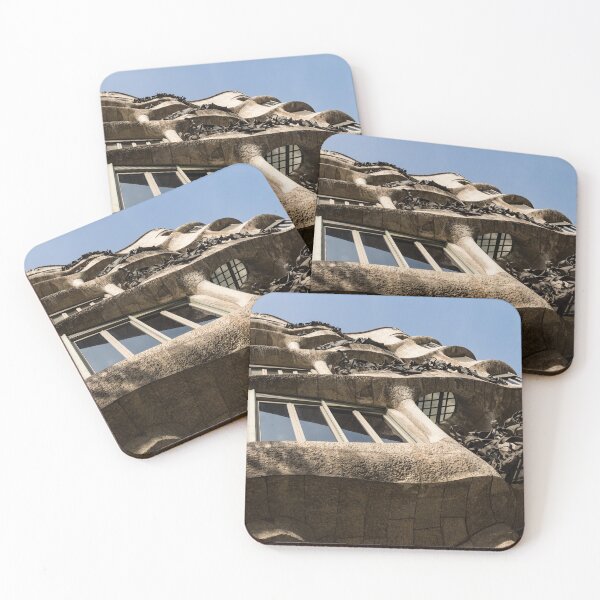Item preview, Freeform Rhythms in Stone, Iron and Glass - Antoni Gaudi’s La Pedrera or Casa Mila in Barcelona, Spain designed and sold by Georgia Mizuleva.