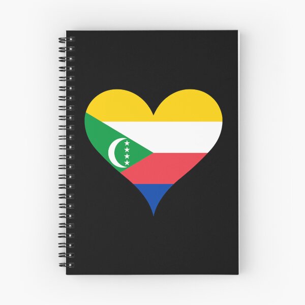 Item preview, Comoros Heart Flag - Comorian Pride & Love designed and sold by NTGUILTY.