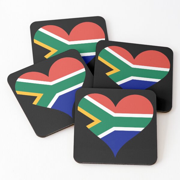 Item preview, South Africa Heart Flag - Mzansi Pride & Unity designed and sold by NTGUILTY.