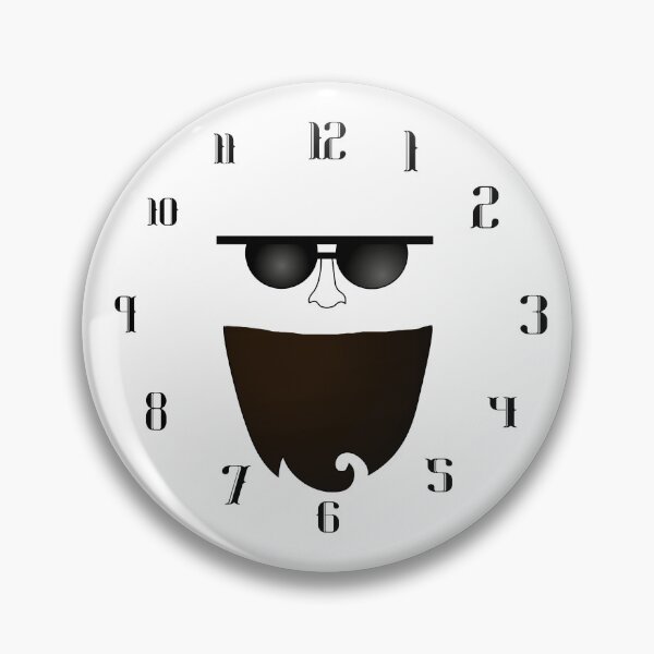 Item preview, beard clock designed and sold by anthon-twist.