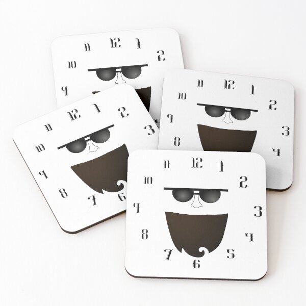Item preview, beard clock designed and sold by anthon-twist.
