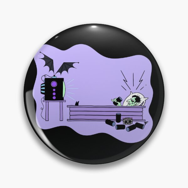 Item preview, Dead and Loving It - Purple Outline  designed and sold by The Abysmall.