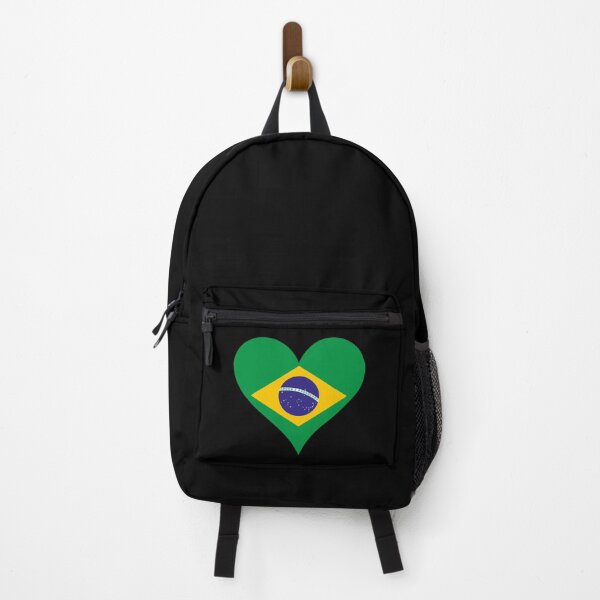 Item preview, Brazil Heart Flag - Brazilian Pride & Love designed and sold by NTGUILTY.