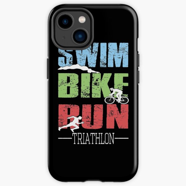 Natation, vélo, course - Triathlon Coque antichoc iPhone
