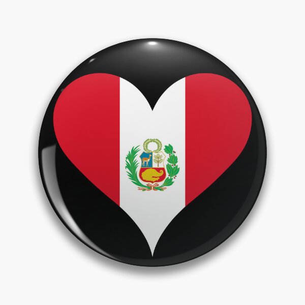 Item preview, Peru Heart Flag - Peruvian Pride & Love designed and sold by NTGUILTY.