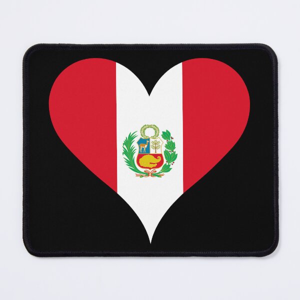 Item preview, Peru Heart Flag - Peruvian Pride & Love designed and sold by NTGUILTY.