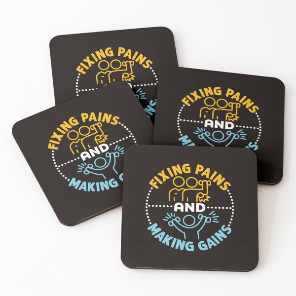 Item preview,  Fixing Pains And Making Gains Cool Physical Therapist Pt designed and sold by JavertCrea.