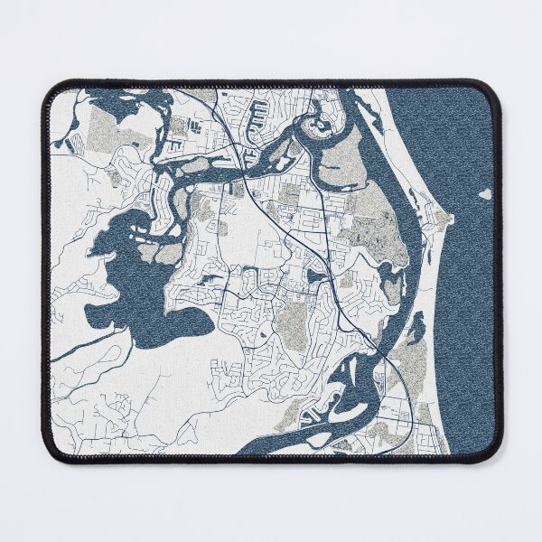 Item preview, Tweed Heads City Map of New South Wales, Australia - Coastal designed and sold by deMAP.