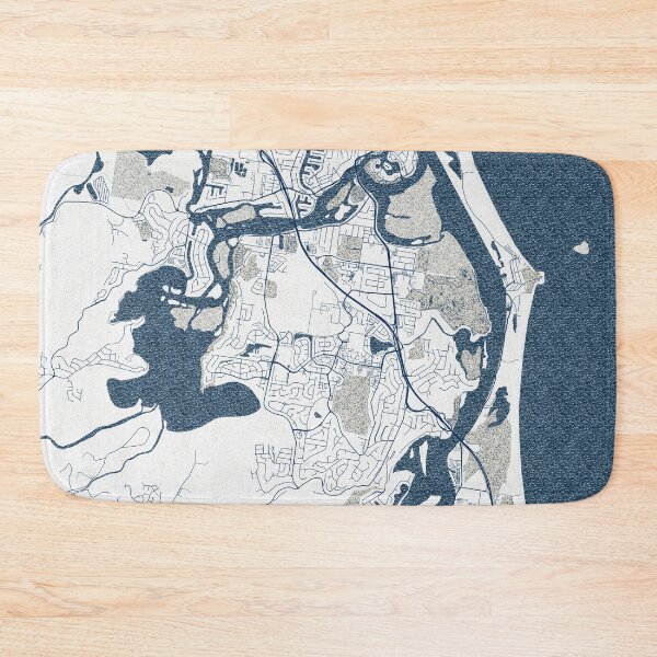 Item preview, Tweed Heads City Map of New South Wales, Australia - Coastal designed and sold by deMAP.