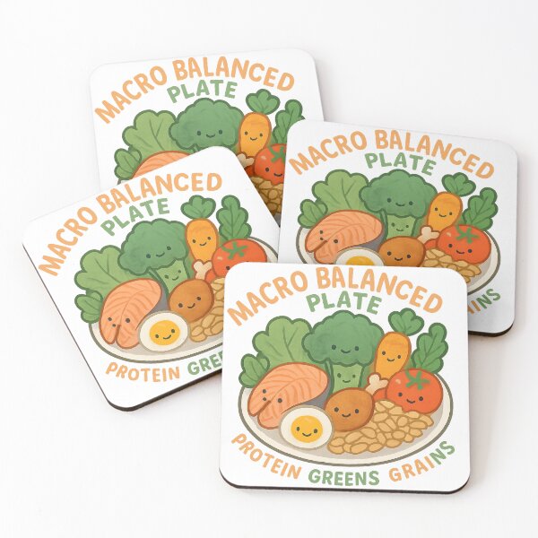 Item preview, Macro Balanced Plate – RD Nutrition Tee or Poster designed and sold by TONSNAP.