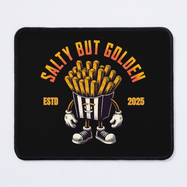 Item preview, Salty But Golden Funny French Fries Shirt designed and sold by Teeshart.