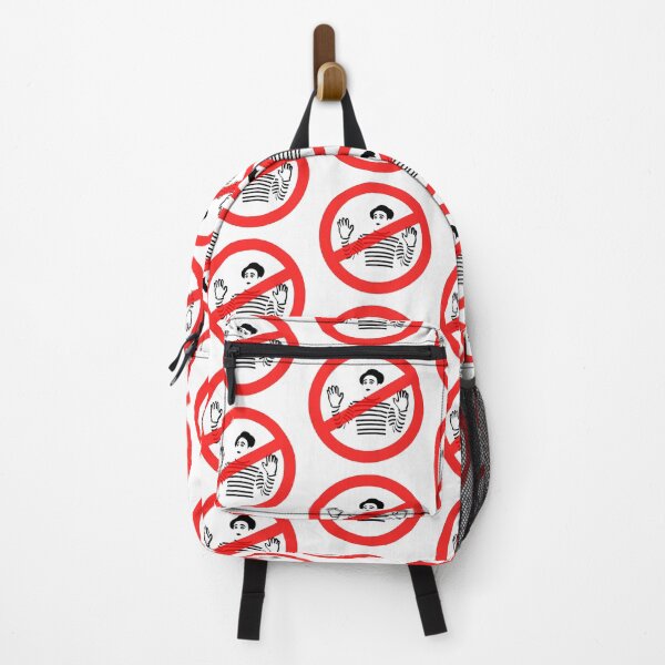 Item preview, No mimes allowed designed and sold by BangoStickers.