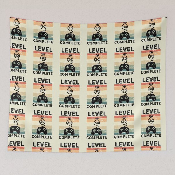 Item preview, Level 30 Complete 30th Funny Wedding Anniversary For Couples designed and sold by Mozaic Clothes.