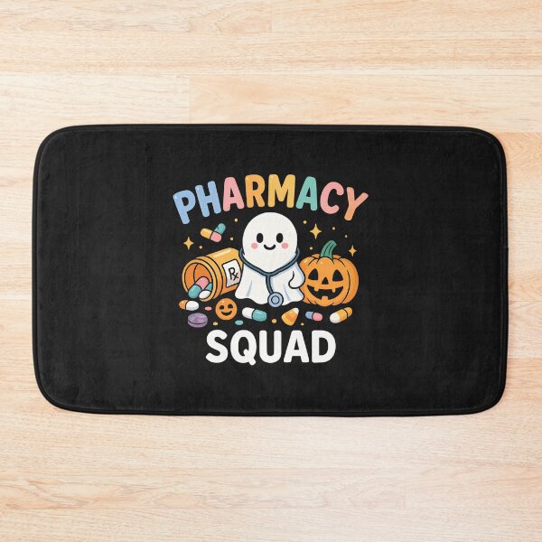Item preview, Pharmacy Squad Cute Ghost Pumpkin Pharmacist Tech Halloween  designed and sold by diyoor.