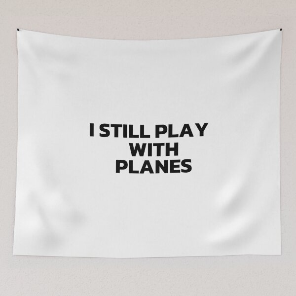 Item preview, I Still Play With Planes designed and sold by Cutsandsparks.