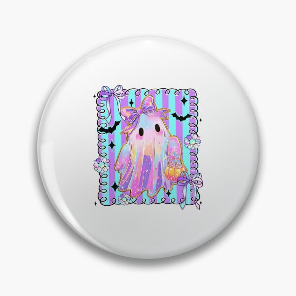 Item preview, Cute Ghost Coloful Pumpkin Jack O Lantern Coquette Halloween designed and sold by diyoor.