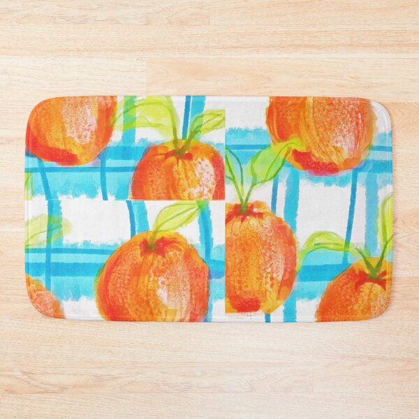 Item preview, Oranges on tablecloth designed and sold by art-lorien.