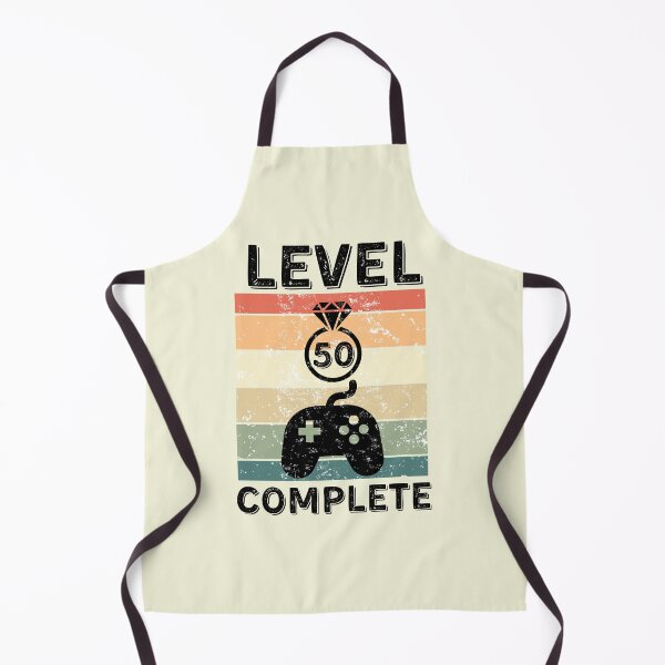 Item preview, Level 50 Complete 50th Funny Wedding Anniversary For Couples designed and sold by Mozaic Clothes.