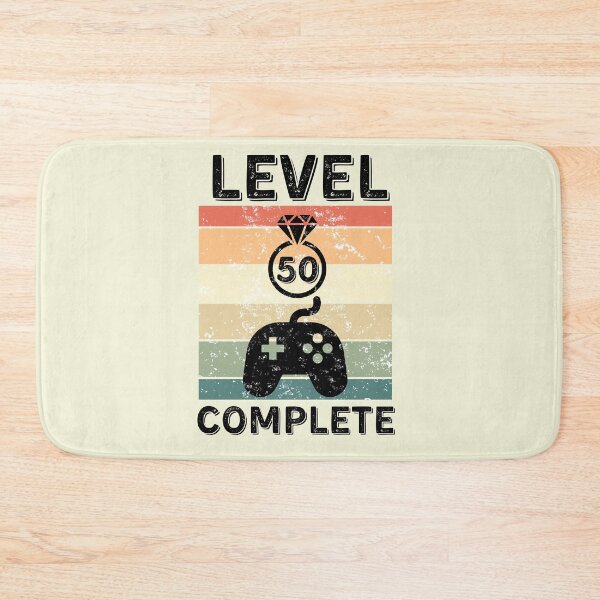 Item preview, Level 50 Complete 50th Funny Wedding Anniversary For Couples designed and sold by Mozaic Clothes.