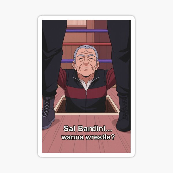 Item preview, Sal Bandini - wanna wrestle? (Ready to rumble) designed and sold by Random4life.