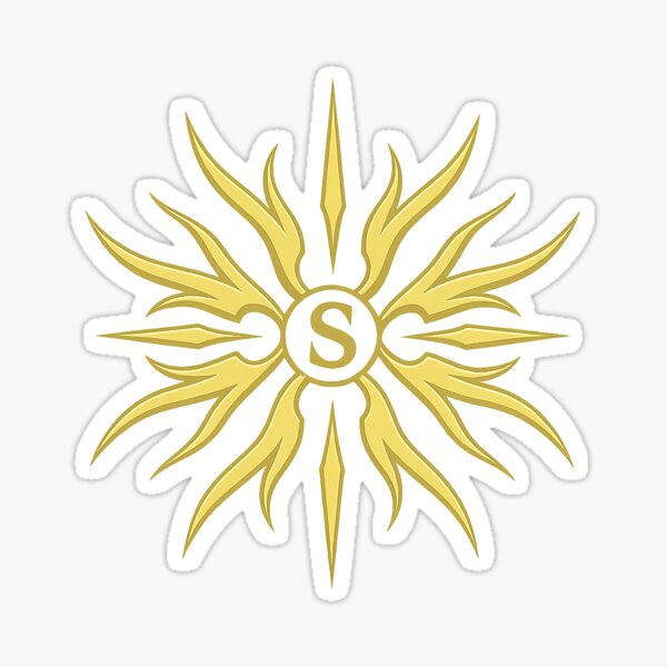 Item preview, Golden Tribal Emblem White Collection - Swarożyc Studio Exclusive designed and sold by SwarozycStudio.