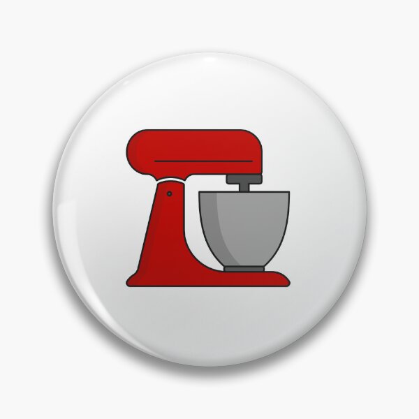Item preview, Red Electric Mixer Or Blender Graphic designed and sold by THP Creative.