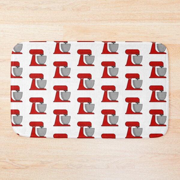 Item preview, Red Electric Mixer Or Blender Graphic designed and sold by THP Creative.