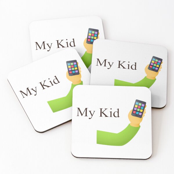Item preview, Kid on phone designed and sold by FriedyArt.
