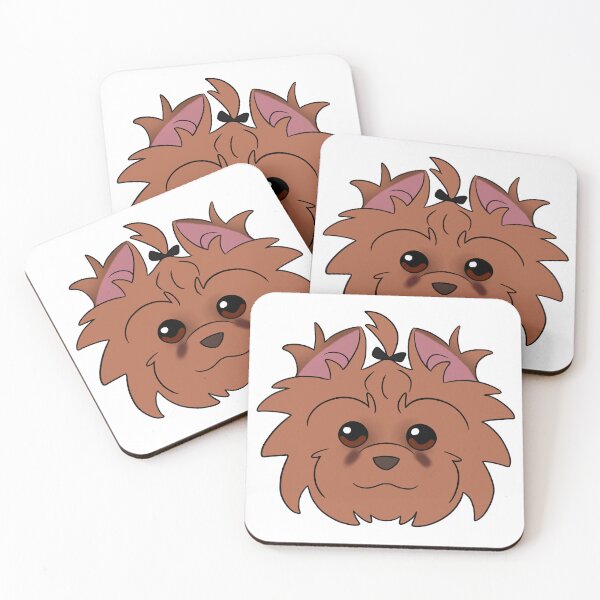 Item preview, Brown Yorkshire Terrior Tear Stains designed and sold by OliRoseArt.