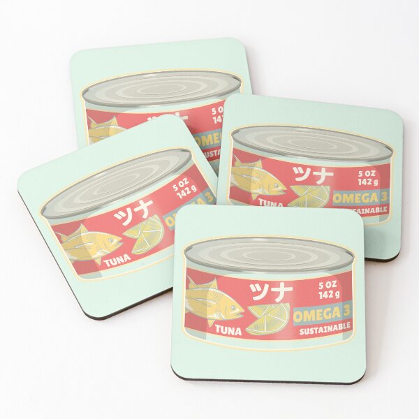 Item preview, Tuna in a can Japanese language designed and sold by piedaydesigns.