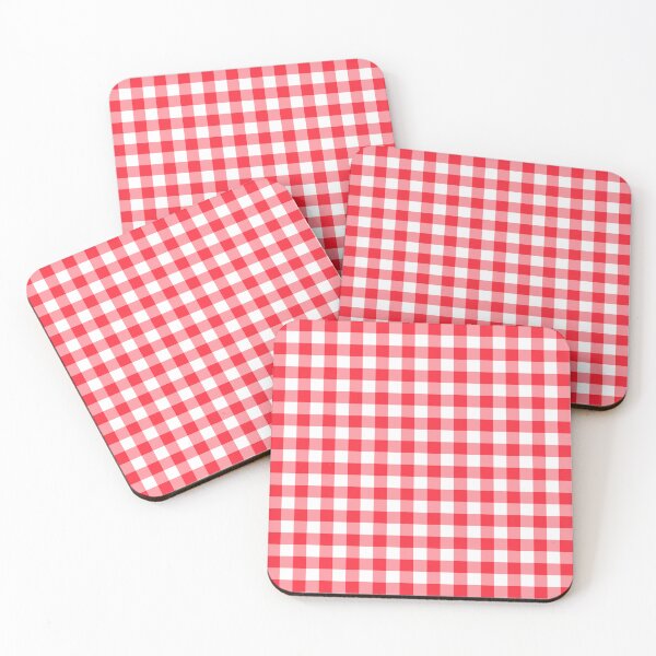 Item preview, Strawberry Red Gingham Pattern designed and sold by ScorpioSunStudio.